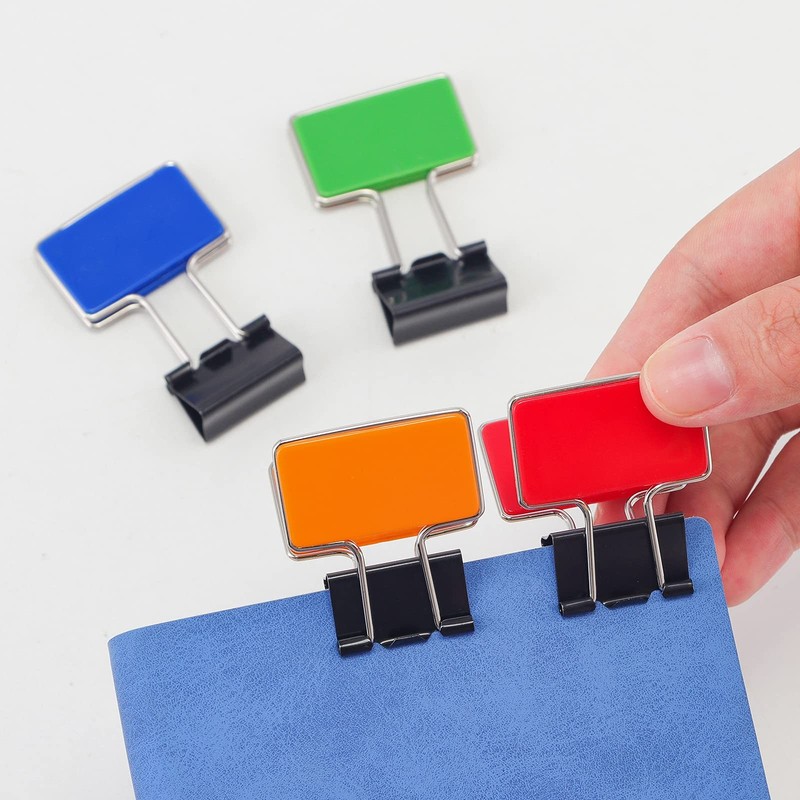 Yi Concept Retangle Medium Paper Clips，Binder Clips, Easy Grip, gallery