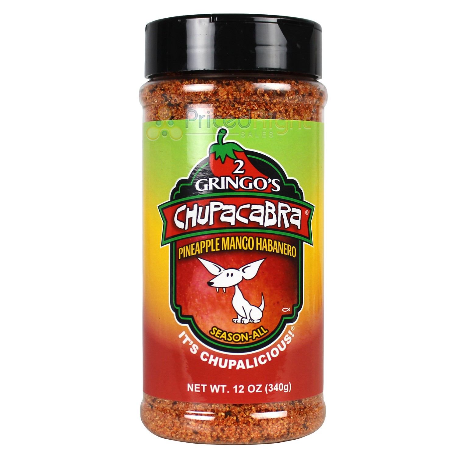 2 Gringos Chupacabra Pineapple Mango Habanero All Purpose Seasoning 12 Oz gallery