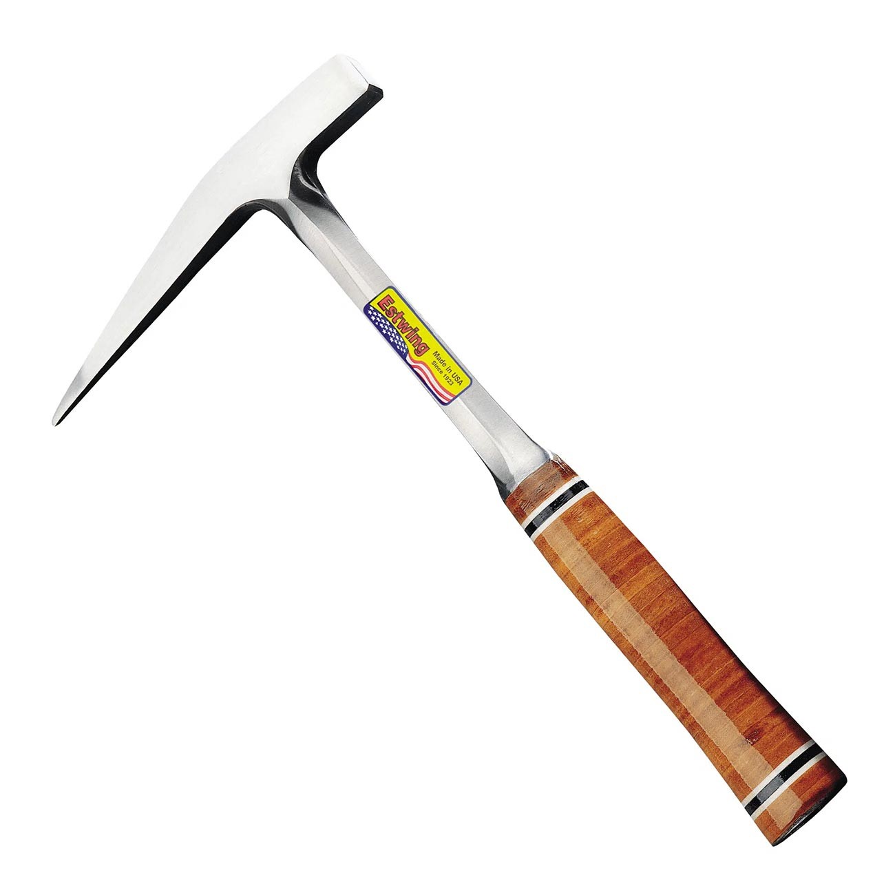 Estwing 13 oz. Lightweight Smooth Face Rock Pick – Leather Grip - E13P gallery
