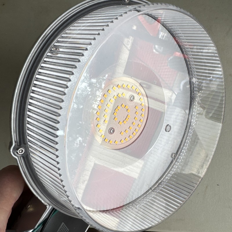 HALO BASIC AREA LIGHT ALB4A40GY/GREY BRIGHTNESS 4000 LUMENS 4000K BRIGHT WHITE gallery
