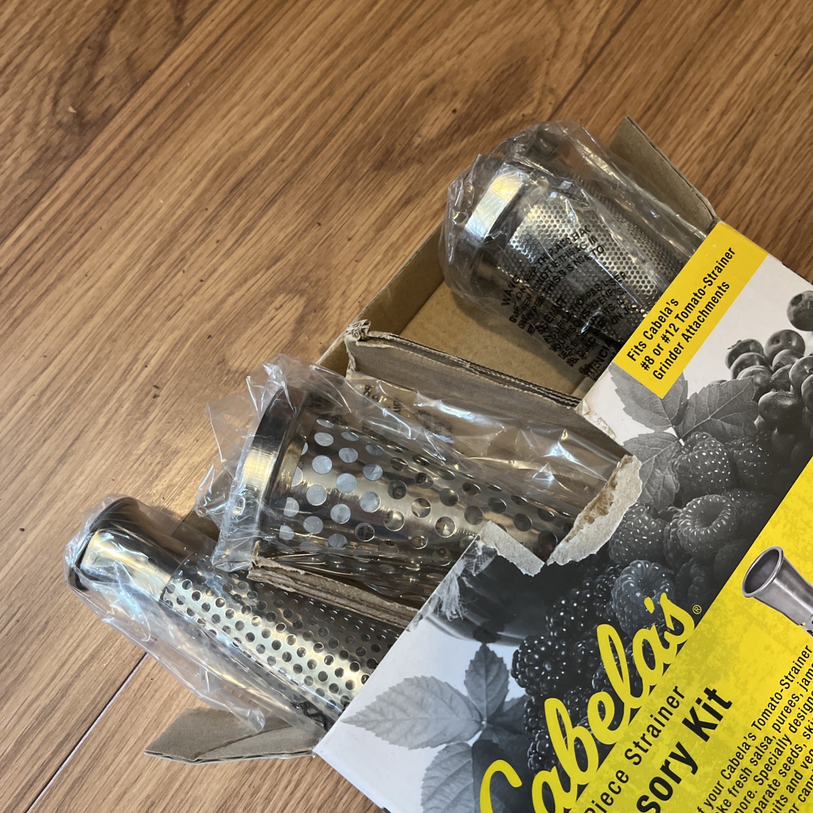 Cabela’s Three Piece Strainer Accessory Kit - NEW gallery