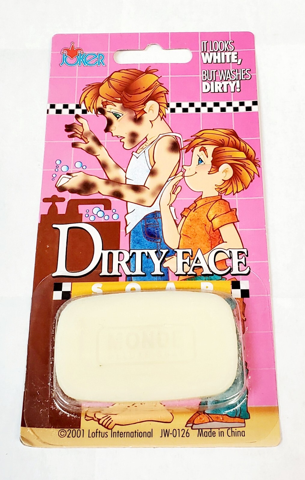 Dirty Face Soap - Jokes, Gags, Pranks - Dirty Face Bar of Soap! gallery