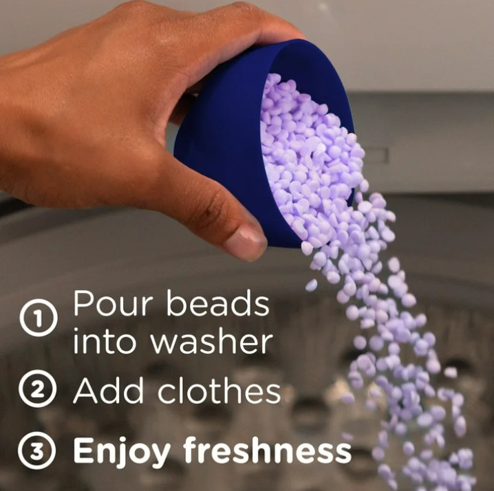 Downy Infusions Calm Scent Booster Laundry Beads, Lavender & Vanilla Bean, 24 oz gallery