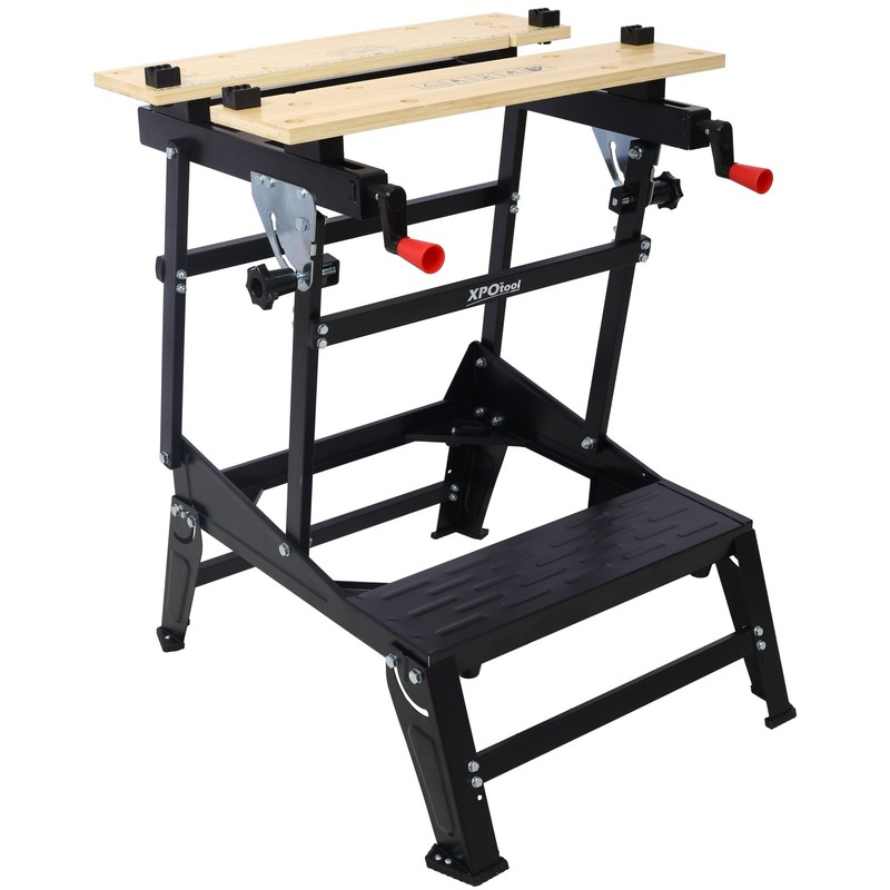 Multifunctional Workbench, Portable Foldable, Holds 550 lbs, Adjustable Jaws gallery