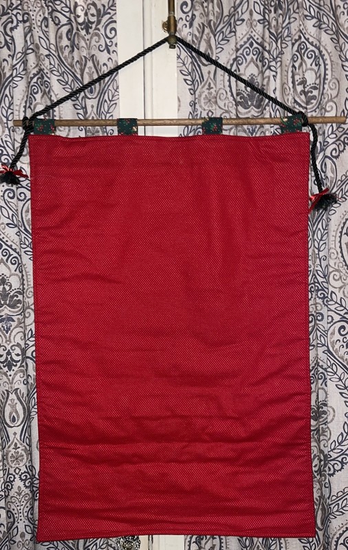 Unbranded Advent Calendar Countdown Christmas Tree Fabric Pocket W/ 26 Ornaments gallery