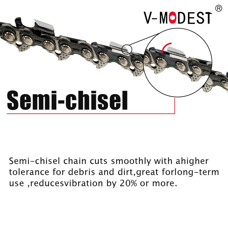 Replace 16"Atlas Cordless Chainsaw 40V Chainsaw Saw Chain 3/8"LP .043 56DL Y56 gallery