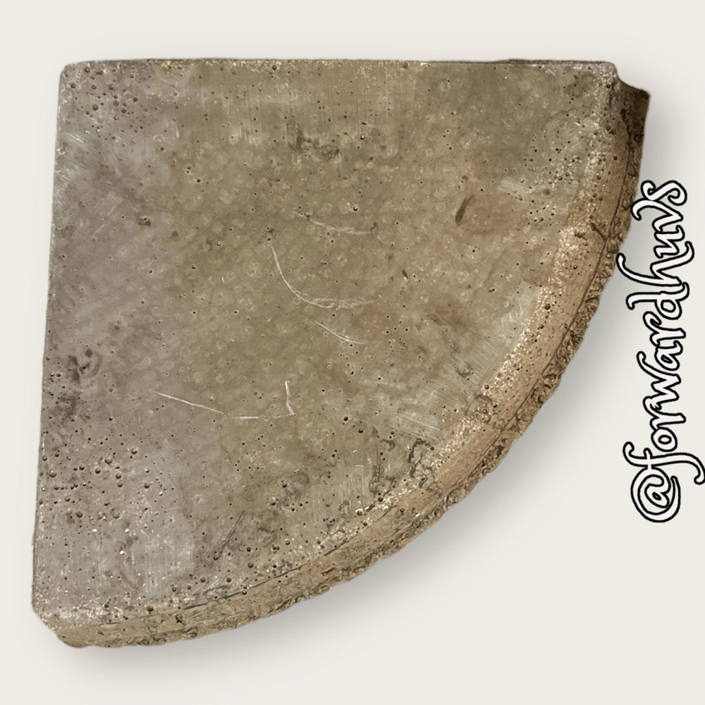 Ceramic Dark Brown Corner Shower Shelf #2