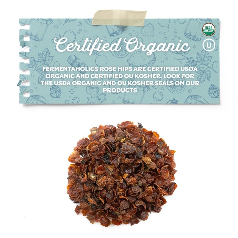 Fermentaholics USDA Certified Organic Dried Rose Hips gallery