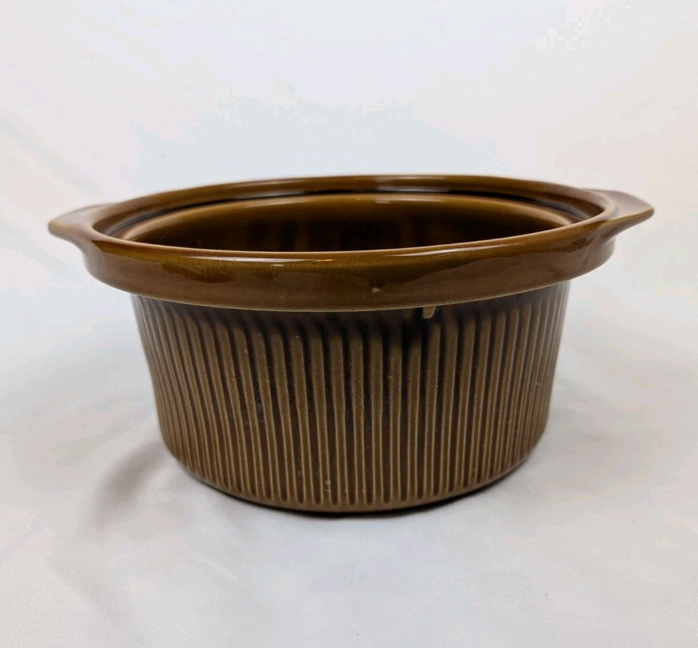 Crock Pot Replacement Insert D-256-762 Rival 3 1/2 Quart Brown