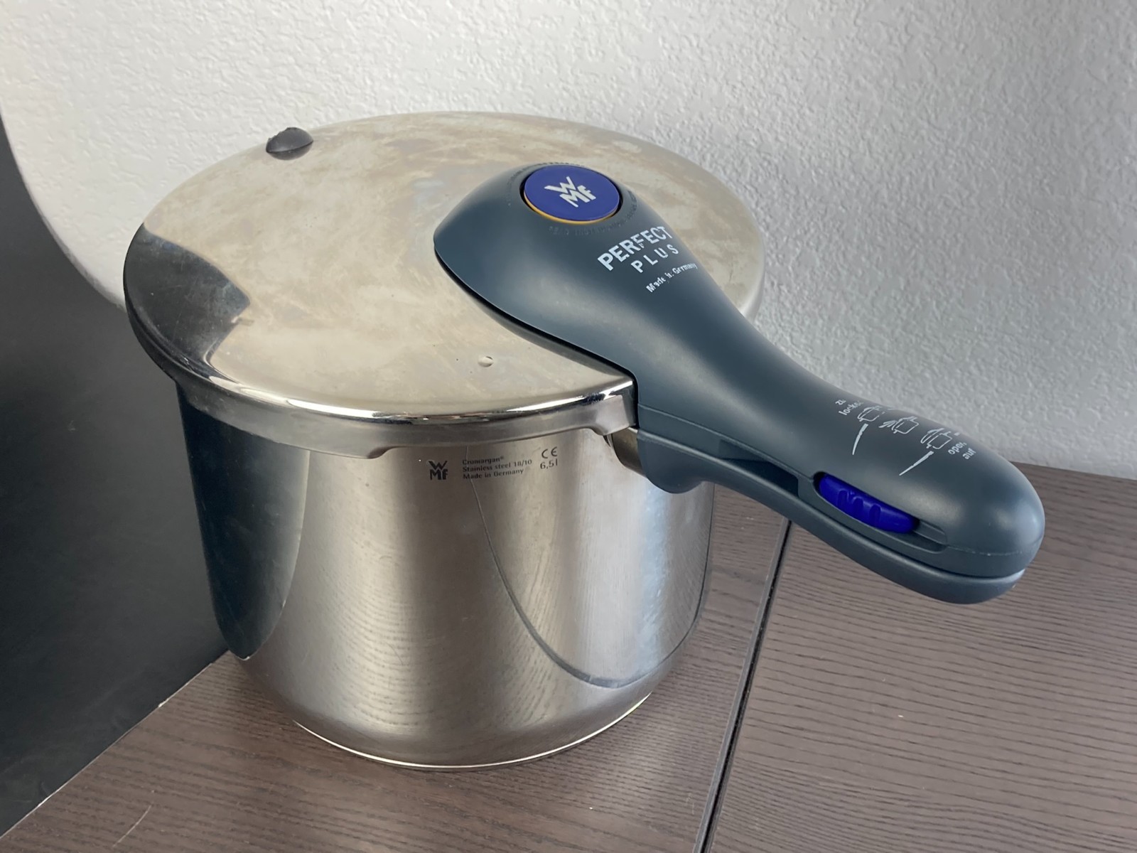 Pressure Cooker Transtherm WMF Perfect Plus 6.5 Liter Made In Germany Pre-owned gallery