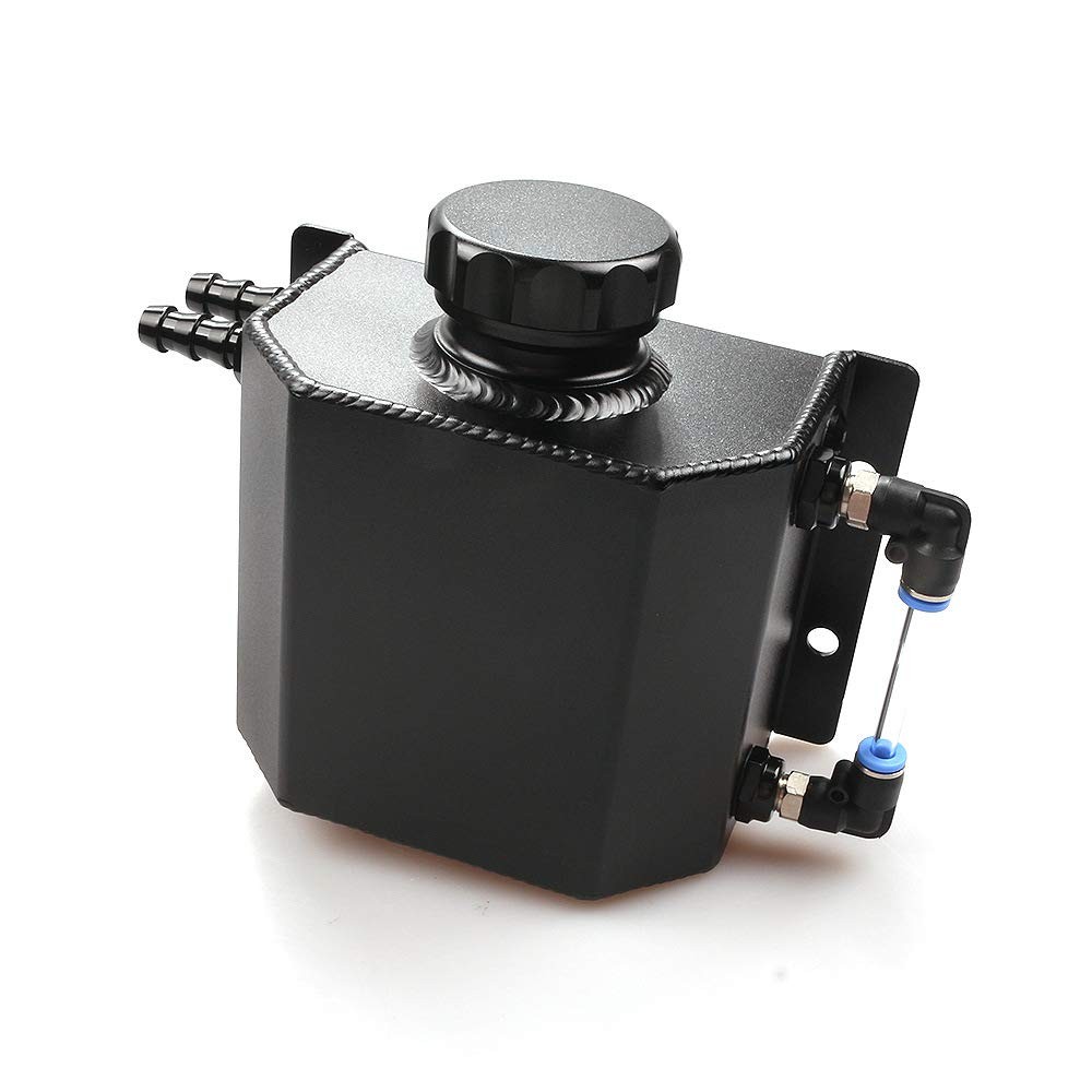 Universal Aluminum Alloy Engine Coolant Radiator Overflow Tank 1000ml/2000ml ... gallery