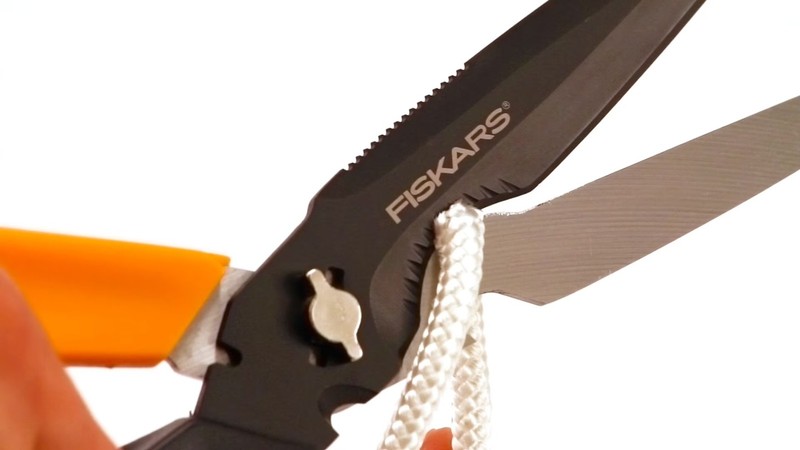 Fiskars Multipurpose Straight Blade Garden Shears, Black and Orange gallery