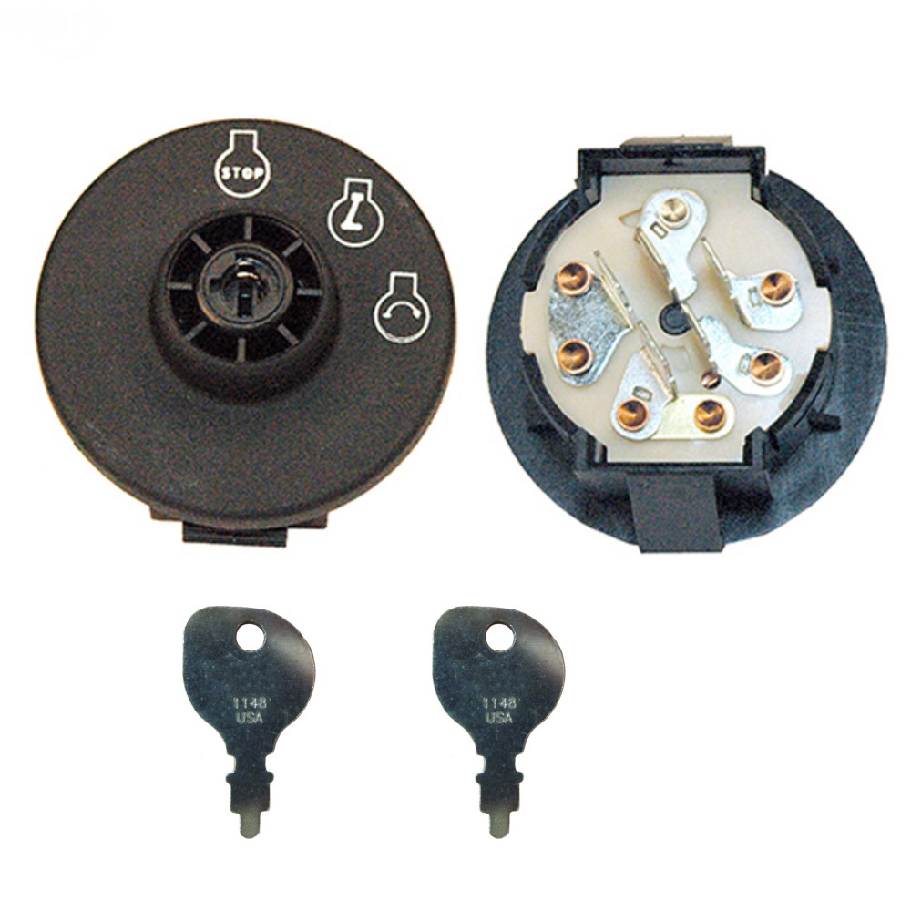 Ignition Switch Fits Toro Time Cutter SS4225 SS4235 SS4250 SS4260 SS5000 w/2 Key gallery