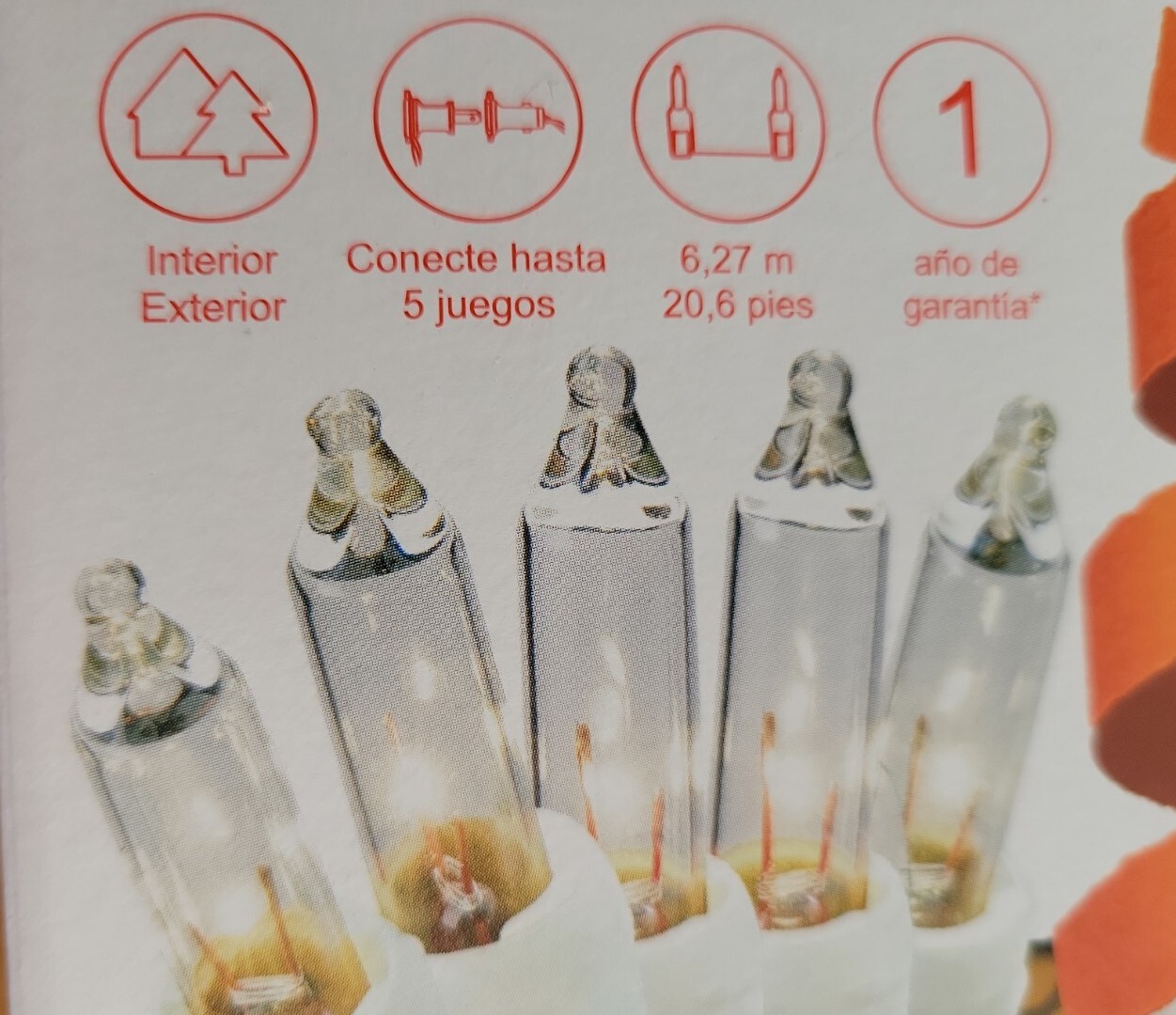GE String-A-Long 100-Ct. Clear Incandescent Christmas String Lights WHITE WIRE gallery