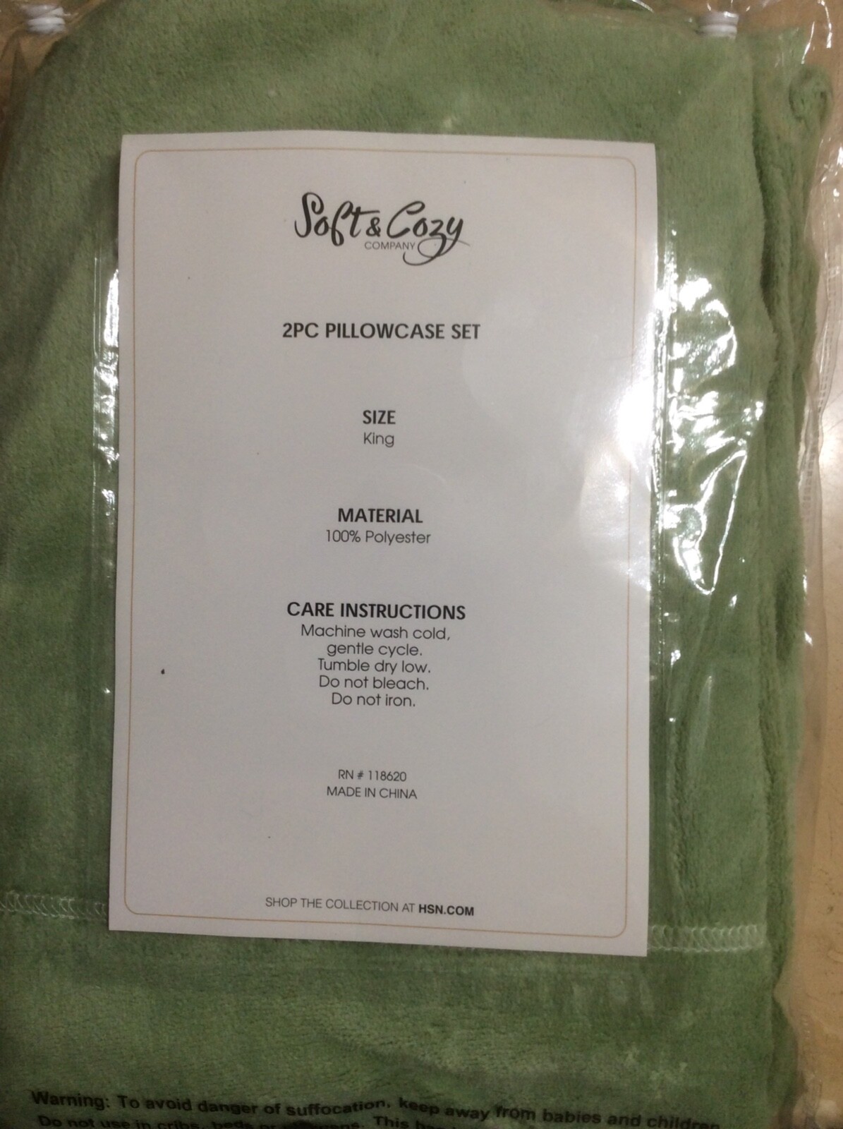 7 Piece Bedding Set Bundle - Soft & Cozy Brand New & Unused Sage Color gallery