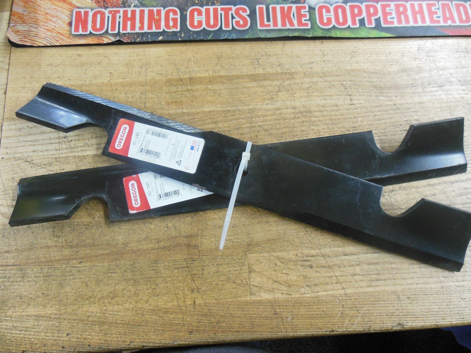 Oregon 92-149 Mower Blade, 19", Bush Hog 50056494 (2pk) gallery