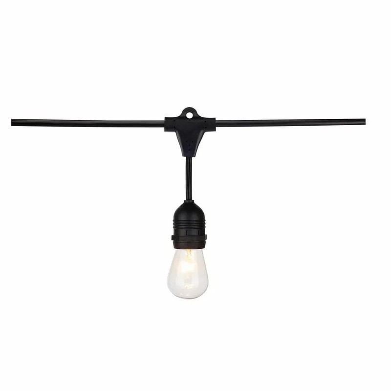 SATCO 24Ft - Incandescent String Light - Includes 12-S14 bulbs - 120Vs gallery