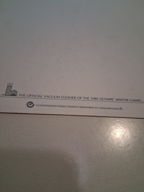 Electrolux internal office paperwork 1980 Olympic games gallery