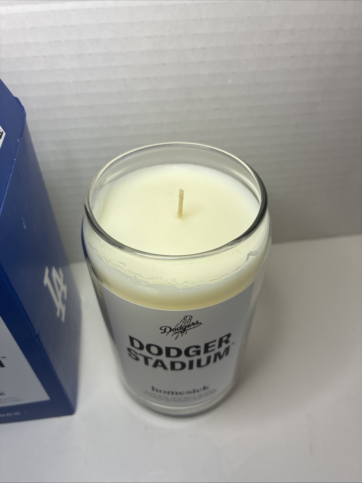 New in Box | HOMESICK CANDLE 13.75oz, DODGER STADIUM, HAND POURED gallery