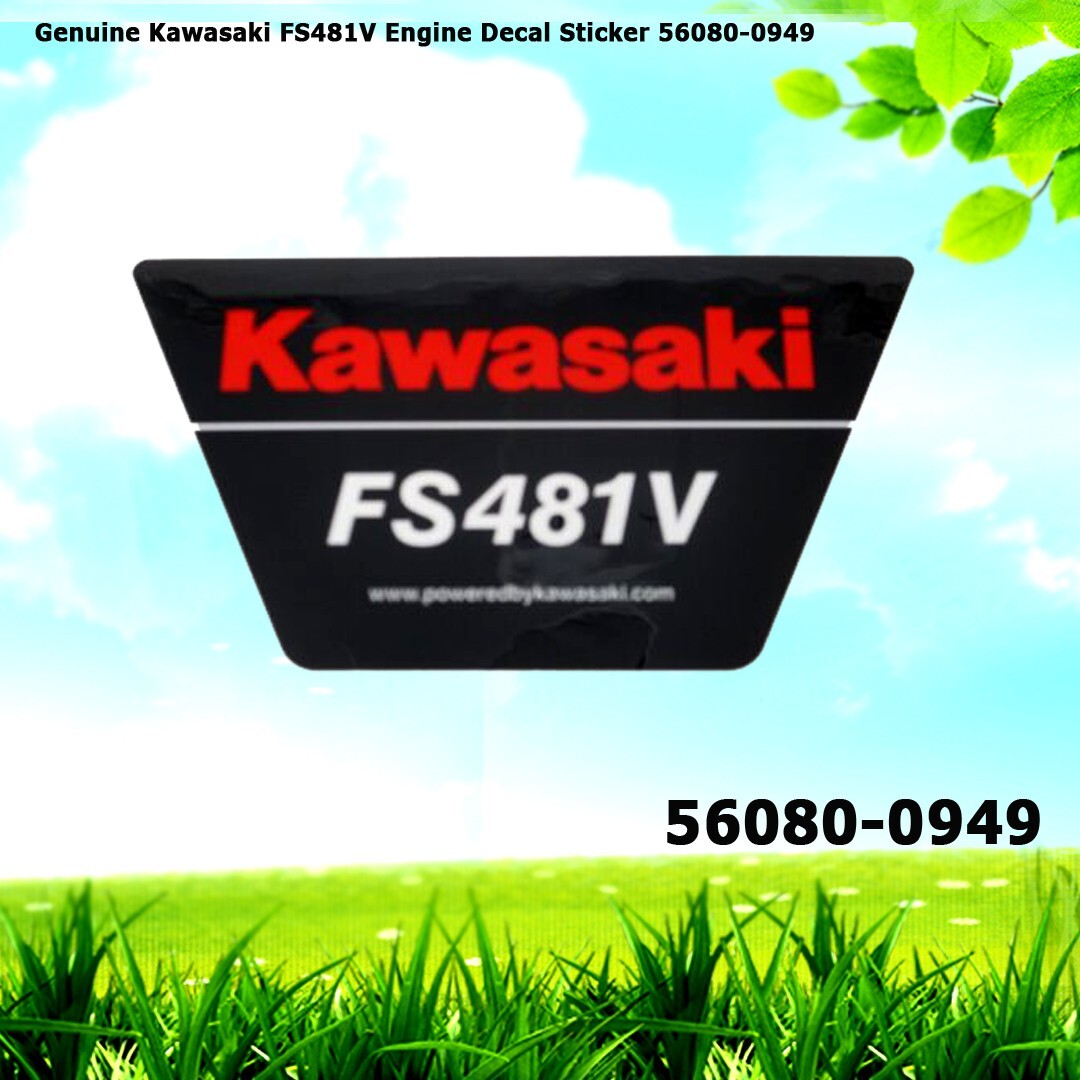 Genuine Kawasaki FS481V Engine Decal Sticker 56080-0949 gallery