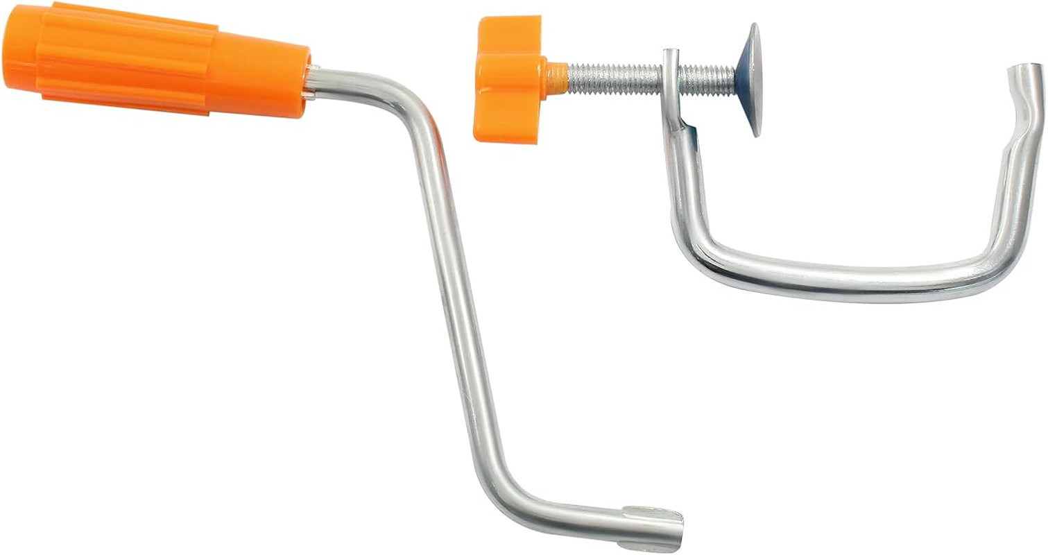 1 Set Pasta Machine Replacement Handle & Holder Clip Manual Noodle Maker gallery