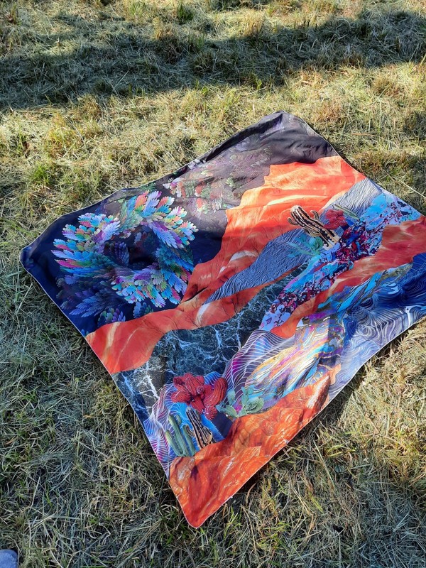 Psychedelic Tapestry Large Tapestry Wall Hanging Fabric Art Poster Decor gallery