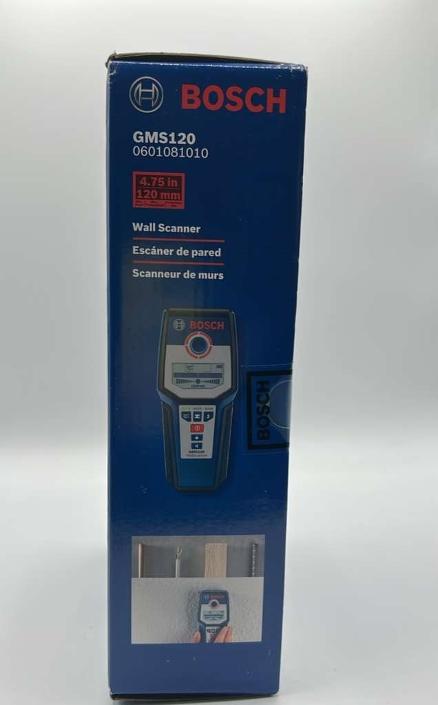 BOSCH Professional GMS 120 Metal Detector Wall Scanner 120mm gallery