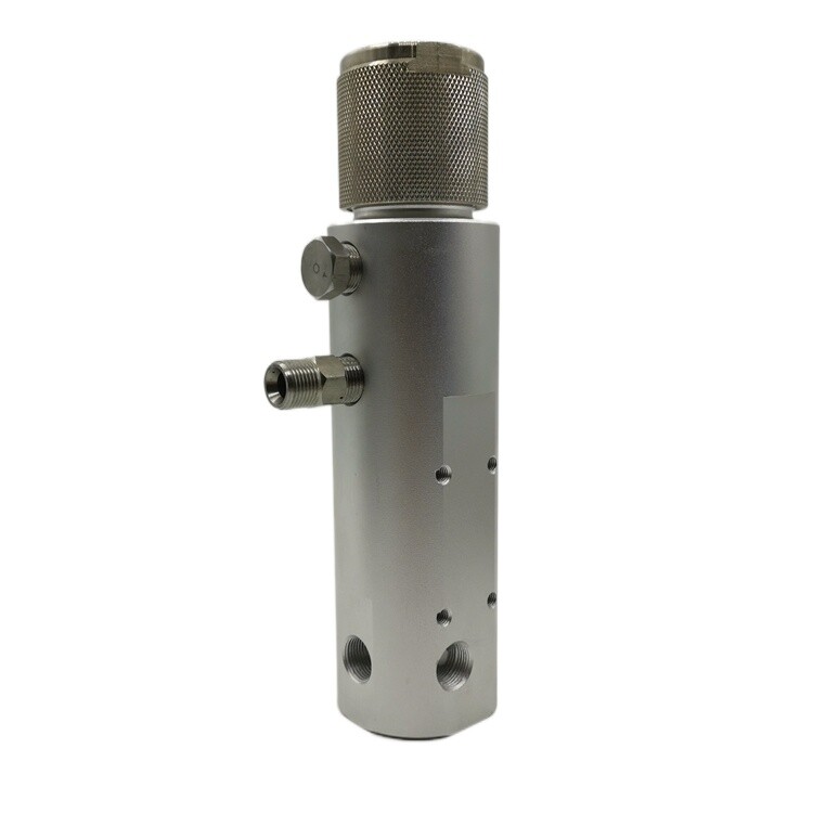 15E284 Fluid Filter Manifold w/ Cap For Airless Paint Sprayer GMax II 5900 7900 gallery