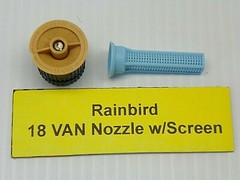 Rain Bird 18VAN 18′ 0-360° Adjustable Variable Arc Spray Sprinkler Nozzle