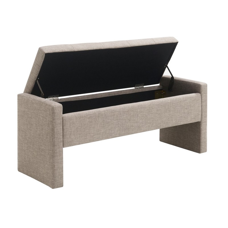 Storage Bed Bench with Storage Space and Arms gallery