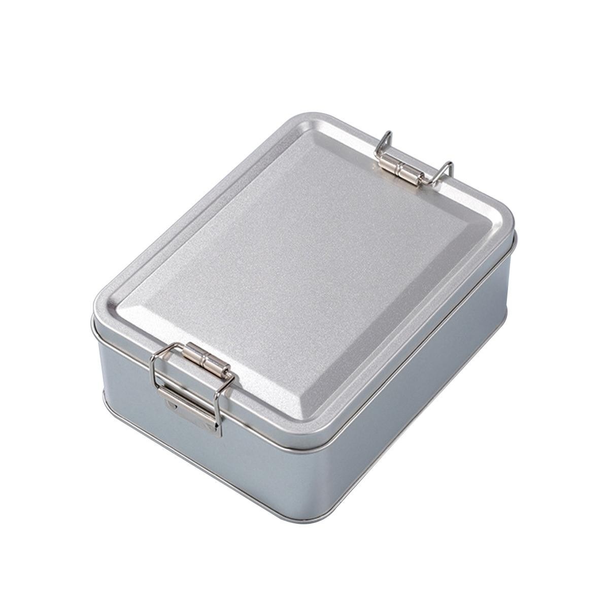 Durable Stainless Steel Metal Tin Box for Food Storage and Gifts gallery