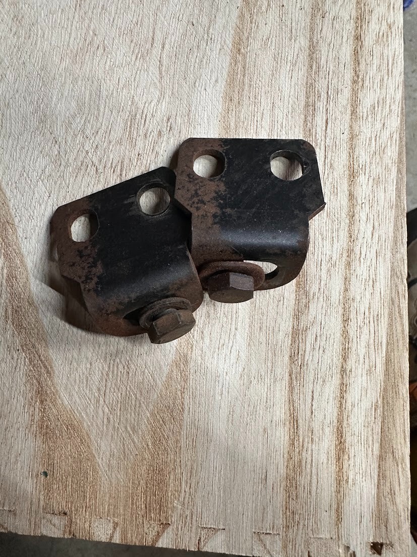 Craftsman 113 10 Inch Table Saw Rail Mount Brackets Pair Used gallery