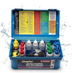 TAYLOR FAS-DPD Service Complete™ Test Kit for Chlorine/pH/Alkalinity/Hardness/CY