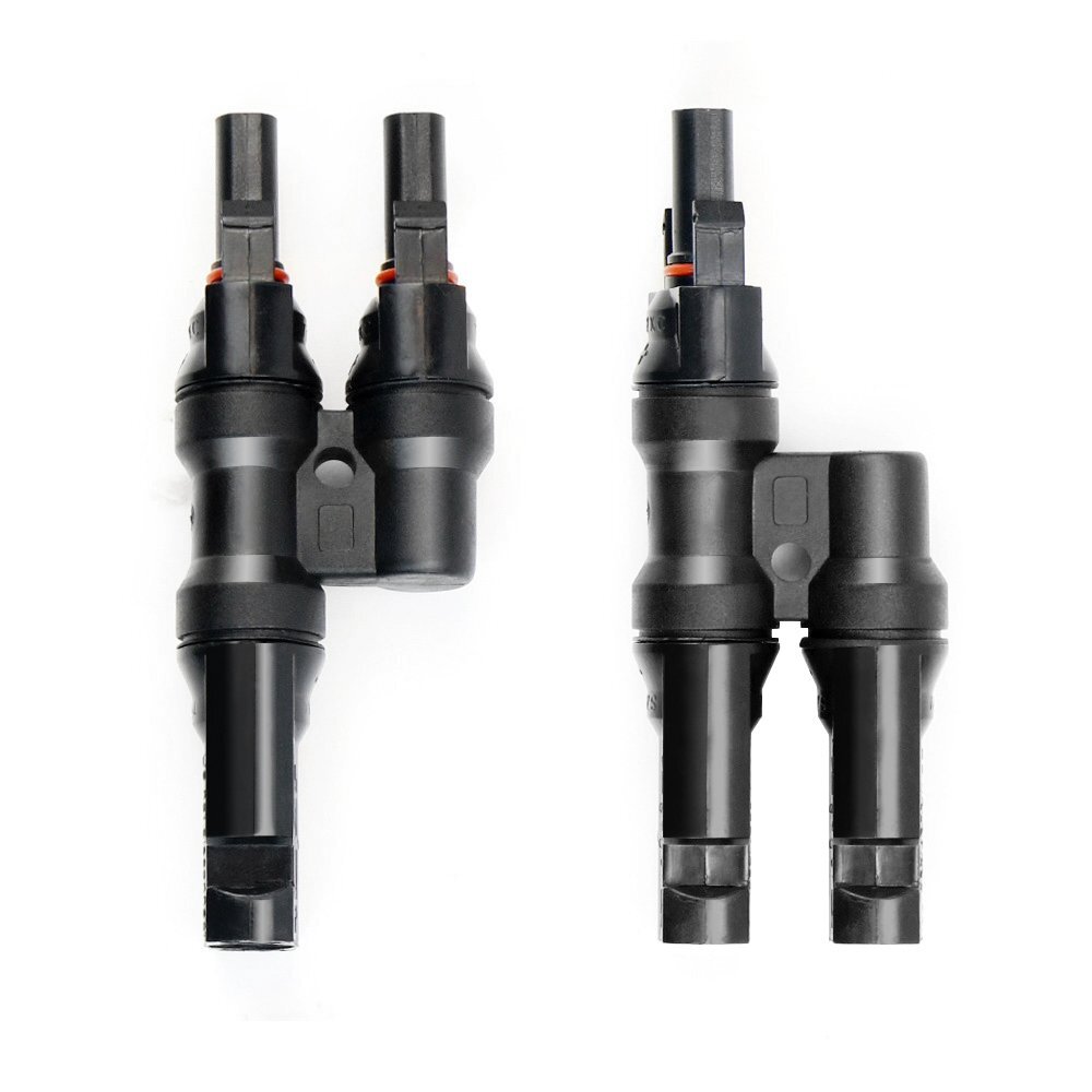 Solar Panel Y Branch Cable Connection Panel Parallel Connector MMF+FFM One Pair gallery