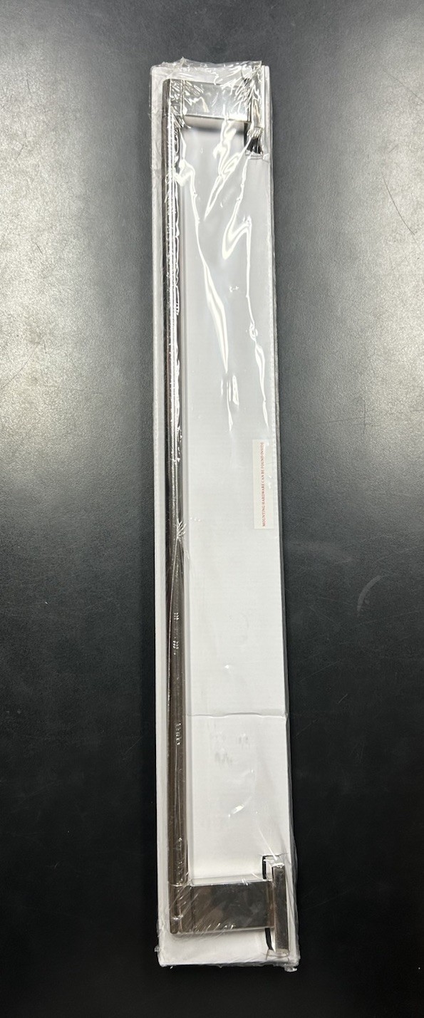 Restoration Hardware RH Modern Towel Bar 24" Polished Nickel Silver-6 available gallery