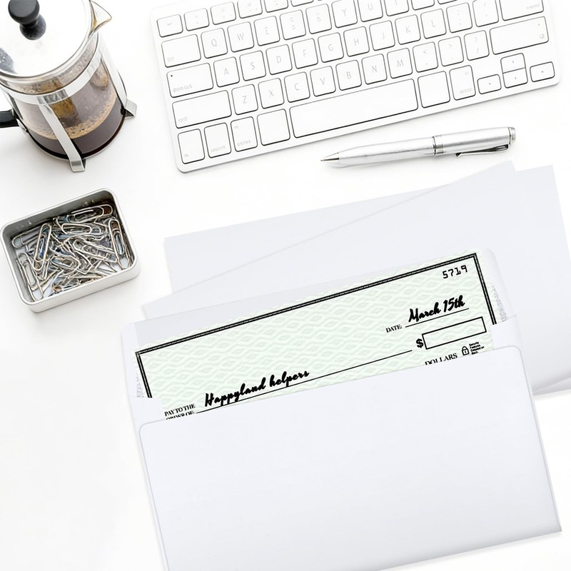 1000 Pack #6-3/4 Security Envelopes Self Seal - 3-5/8 x 6-1/2 Inch White Busi... gallery
