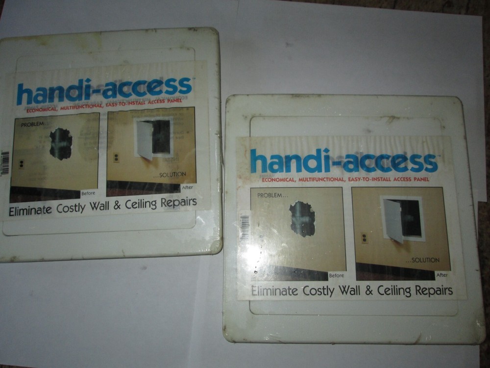 2 - "handi-access" 9 3/4" square- Access Panel with Door for Drywall & Ceiling
