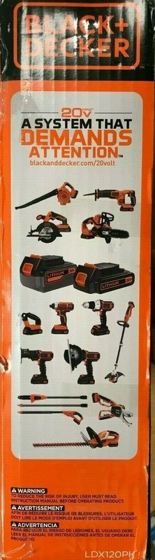 Black & Decker - LDX120P - Drill Driver 68 Pcs. Kit 20 Volt Lithium Ion Batter gallery