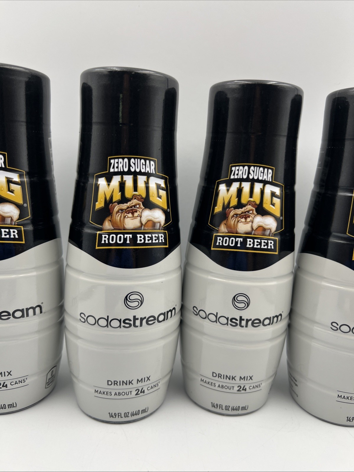 Pack Of 4 SodaStream Mug Root Beer Zero Sugar Drink Mix (440ml, 288 Fl Oz) gallery