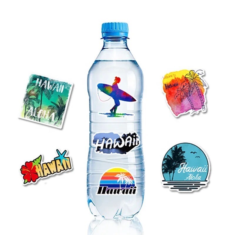 10 Random Hawaii Surfing Vacation Holiday Stickers Decals Hydro Free Shipping! gallery
