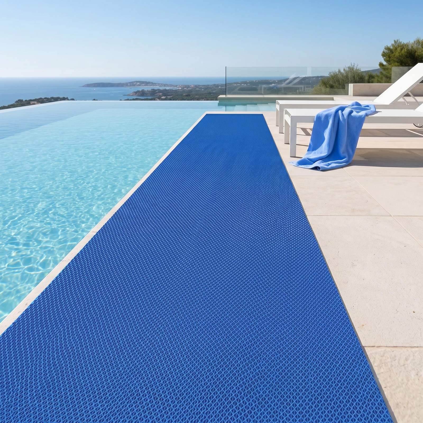 Pool Floor Mat for Deck Outside Drainage Non Slip Pad Rugs Commercial Wet Are... gallery