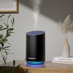 Portable Aromatherapy Diffuser 280ml, Rechargeable Essential Oil Diffuser wit…