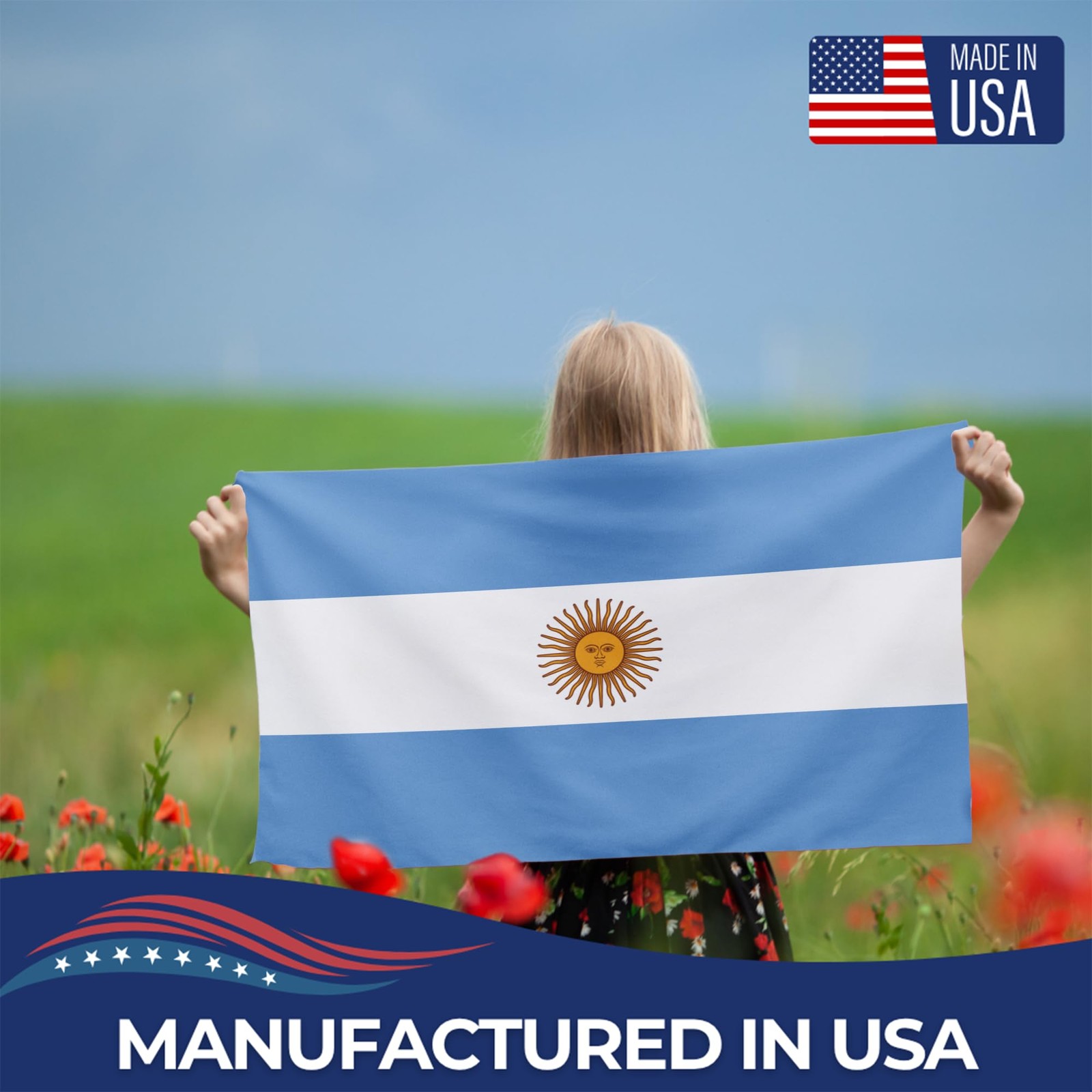 South America Outdoor Flag Weatherproof HD Printed Flag Brass Grommets USA Made gallery