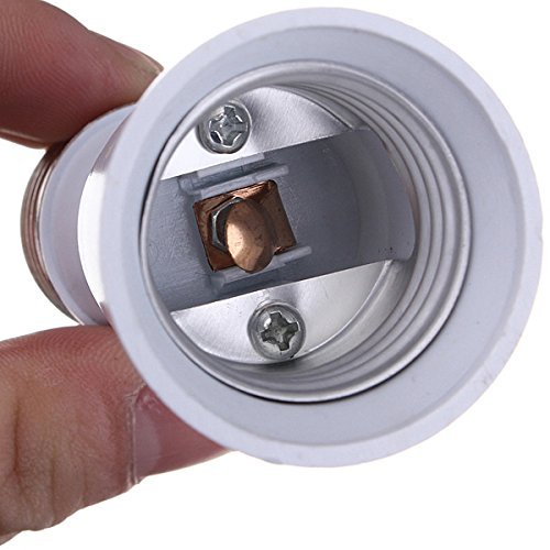 6-Pieces 10cm E26 Medium Socket Extender Standard Light Socket 2.5" Extension gallery