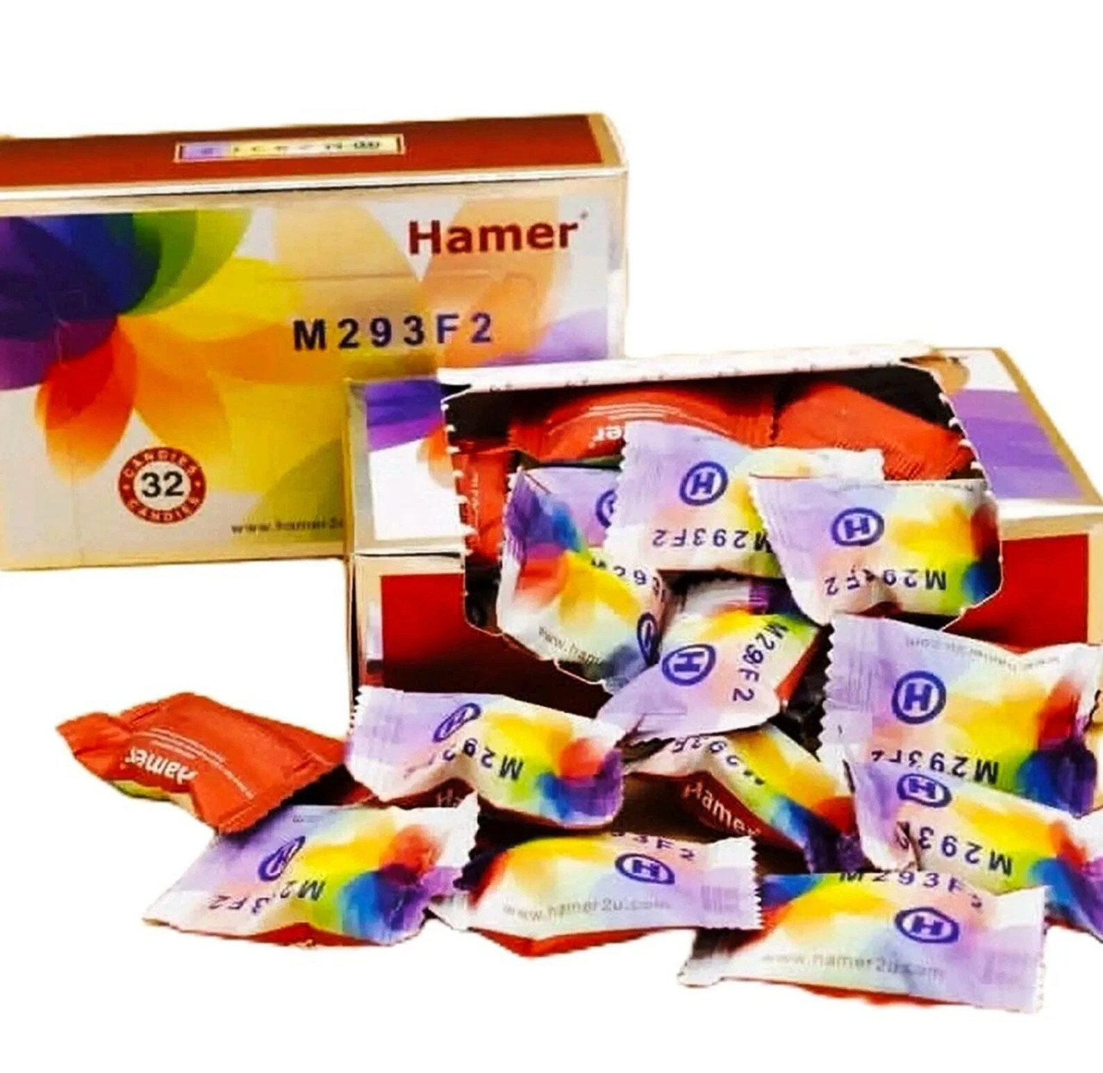 BestPrice!! Coffee Herbal Candy – HMR Rainbw Natural Energy Treat 32 Pcs / Box gallery
