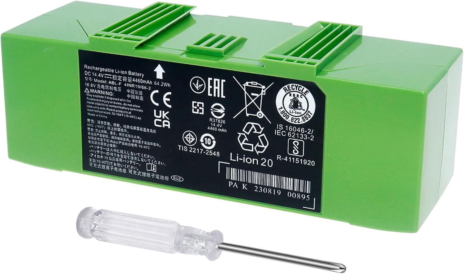 Battery Replacement for Roomba Battery ABL F Compatble with Roomba i e Series gallery