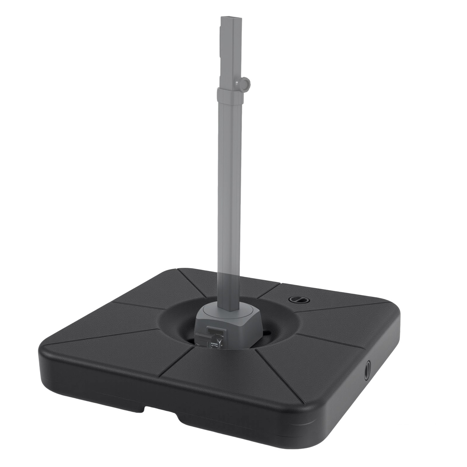 220 LBS Water & Sand Fillable Weighted Stand w/ Pre-installed Cross Bracket gallery