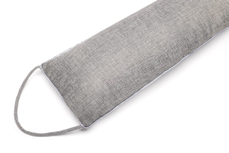 Weighted Door Draft Stopper 36" Elegant Linen Under Door Draft/Noise Blocker gallery