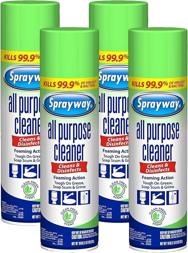 Sprayway All Purpose Cleaner Foaming Action 15 oz , 6 Pack gallery