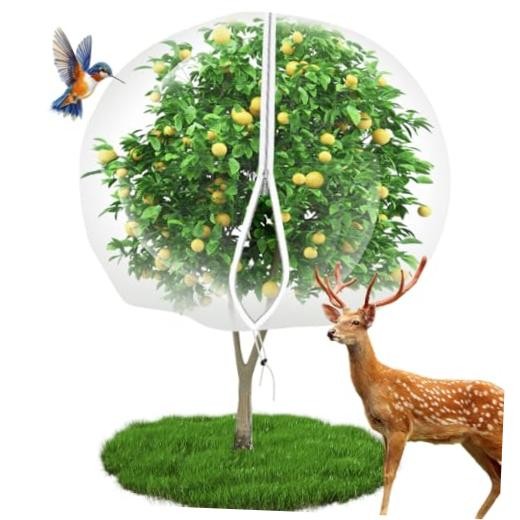 8'x10' Large Fruit Tree Netting for Squirrels and Birds with Drawstring, gallery